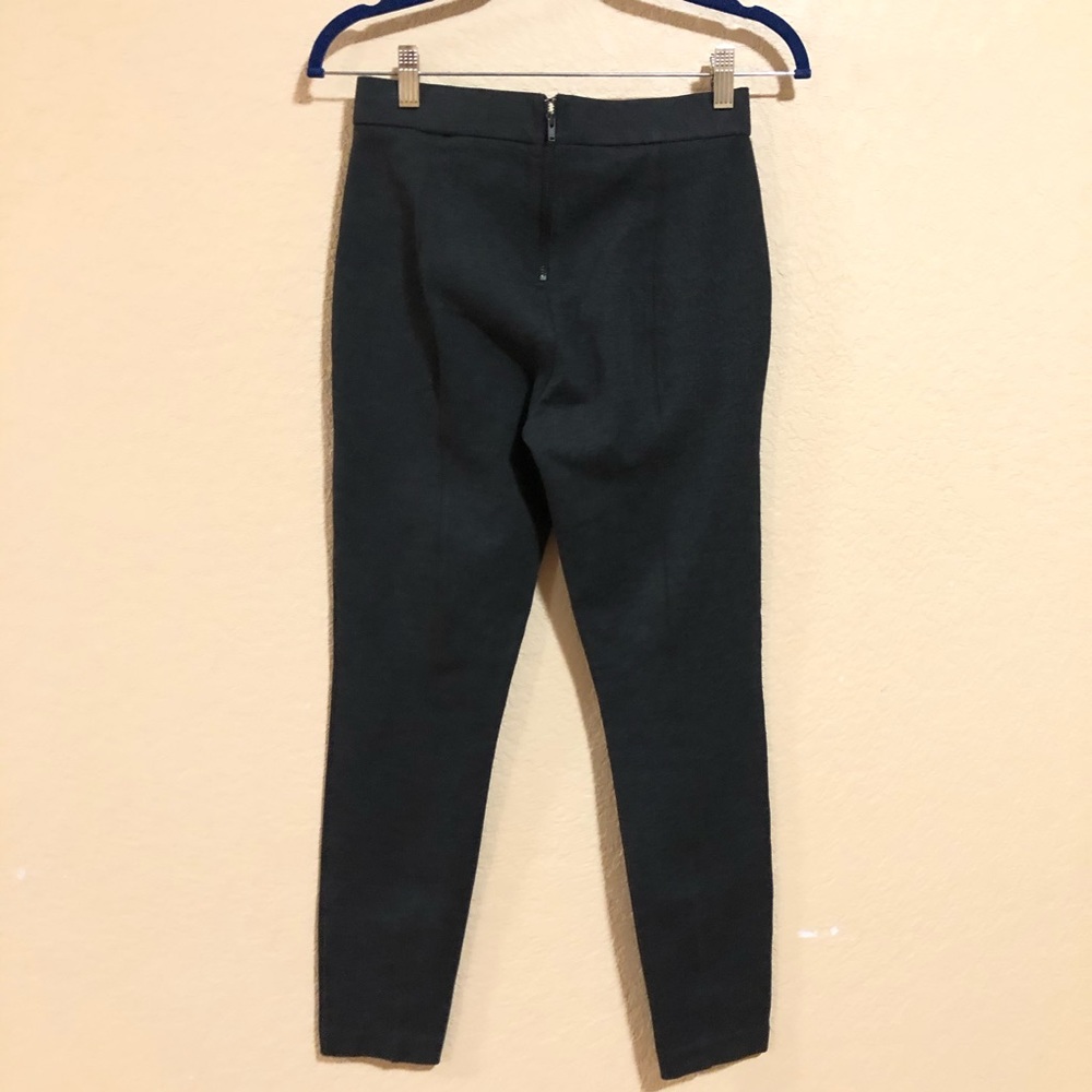 J. Crew S Gray Pixie Ankle Length Trouser Pants - image 3